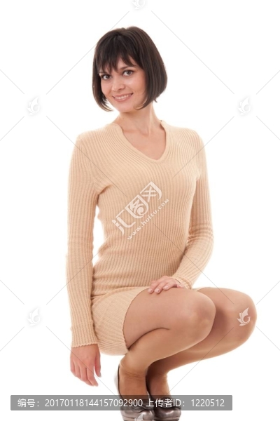 年輕的女人