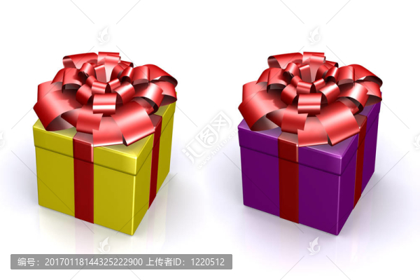 漂亮的盒子，帶著一個(gè)蝴蝶結(jié)的禮物