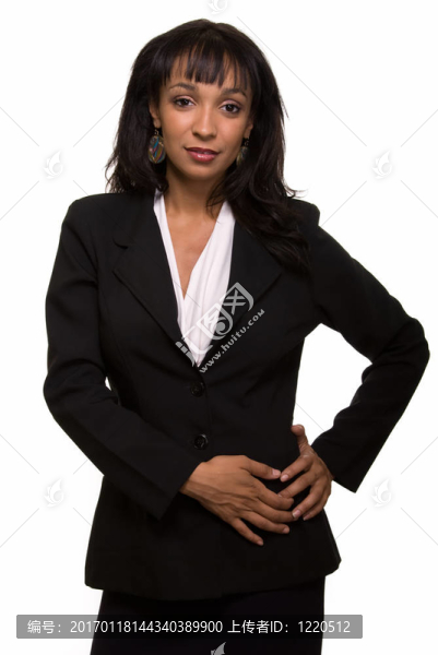 商務(wù)著裝中的女人