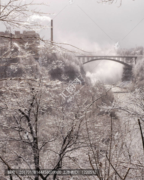 冬天的橋