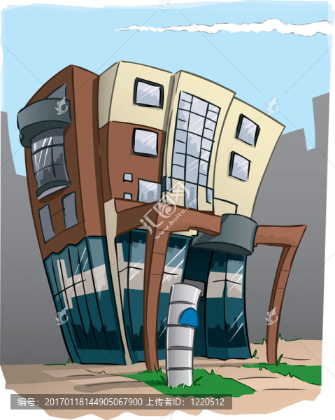 現(xiàn)代辦公建筑中的卡通