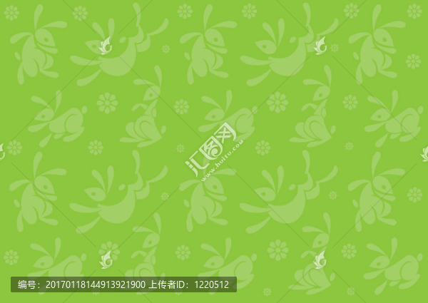 復(fù)活節(jié)兔子背景圖案