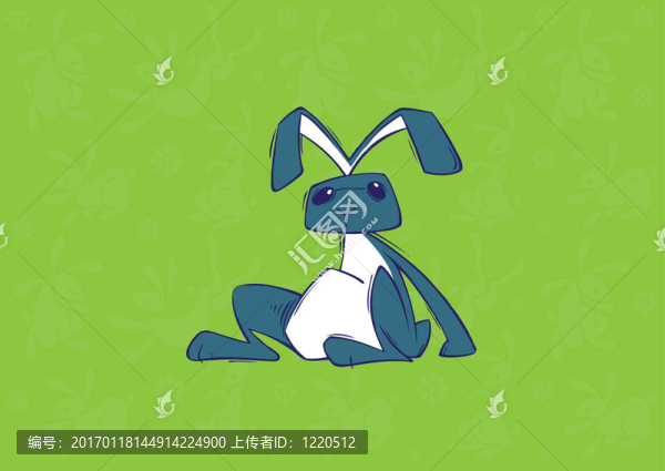 復(fù)活節(jié)兔子躺