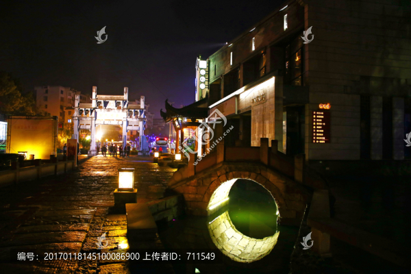 黎陽老街夜景