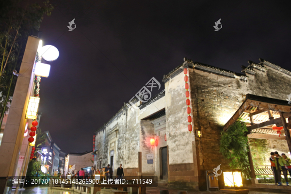 黎陽老街夜景