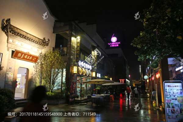 黎陽老街夜景