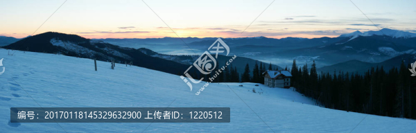 日出山全景