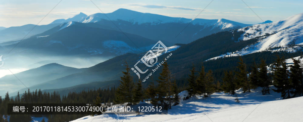 冬山全景-匯圖網(wǎng) www.fosd68.com 冬山全景