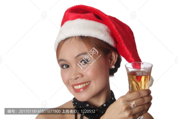 女人在圣誕節(jié)的時(shí)候