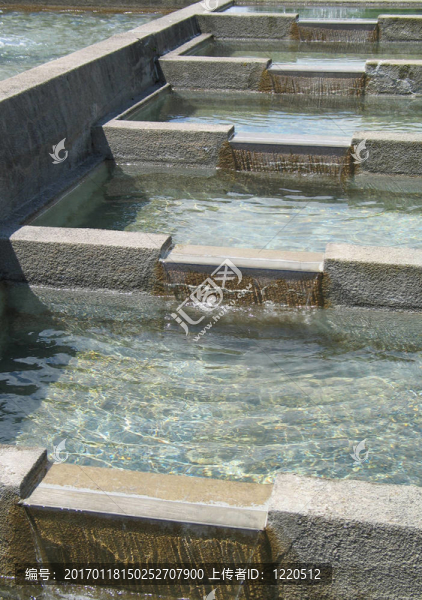 公園里的噴泉