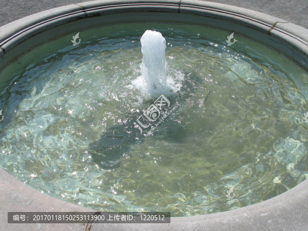 公園里的噴泉