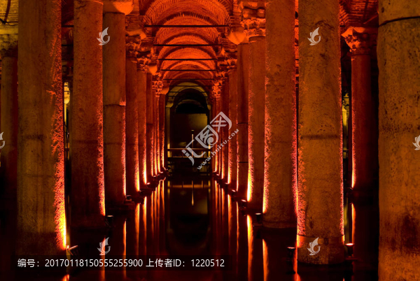 土耳其；伊斯坦布爾地下水池