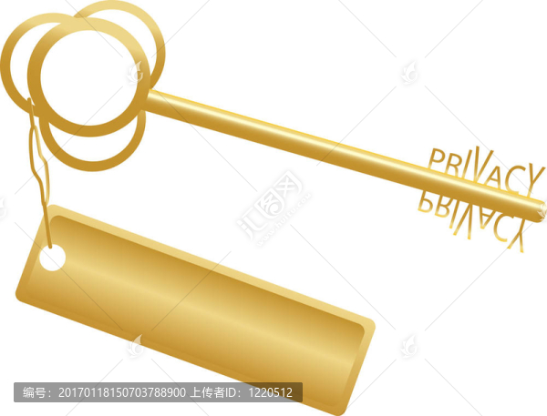 黃金密鑰概念隱私