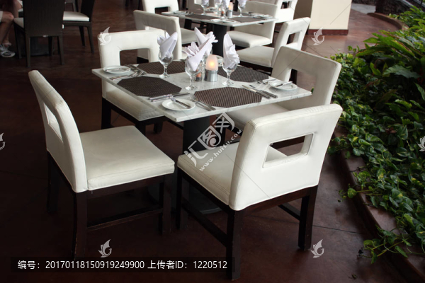 四酒店餐廳桌