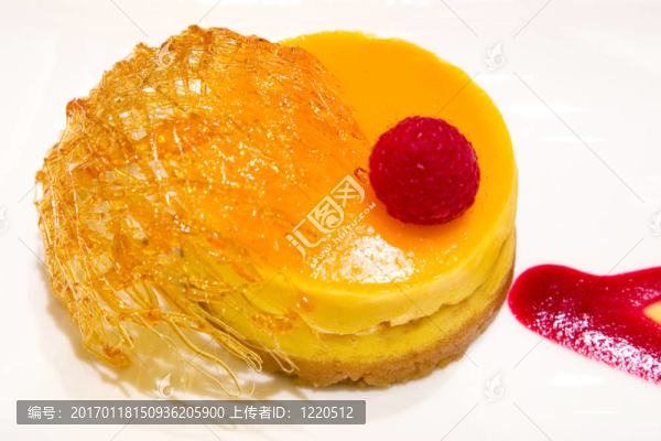 橙色的甜點(diǎn)