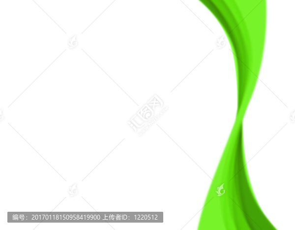摘要綠色漩渦