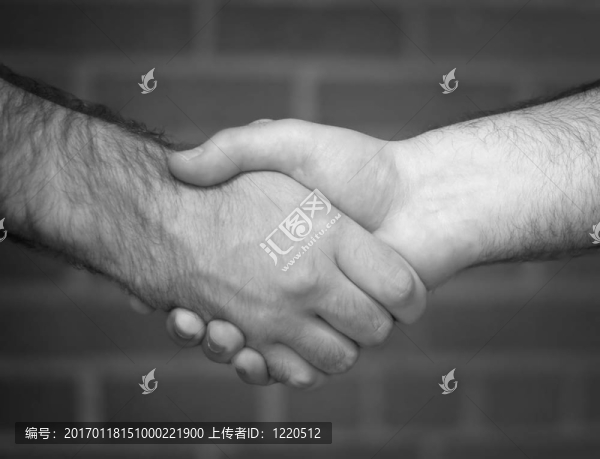 商業(yè)的握手
