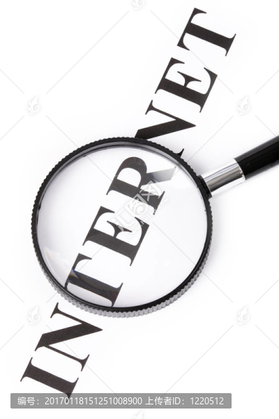 標題互聯(lián)網(wǎng)和放大鏡
