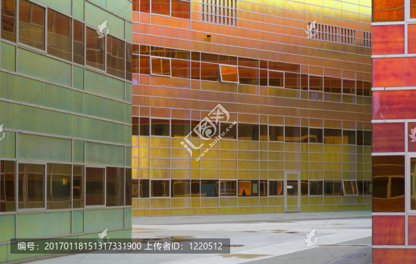 玻璃的辦公樓