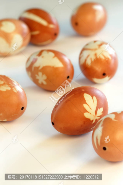 染色的復(fù)活節(jié)彩蛋