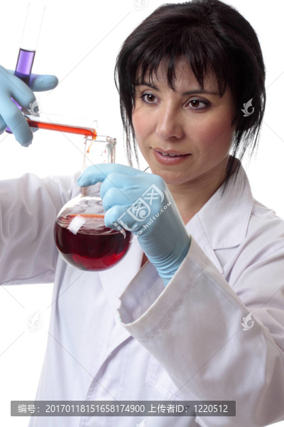 在實(shí)驗(yàn)室工作的科學(xué)家