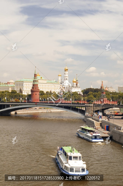莫斯科河與Kremlin