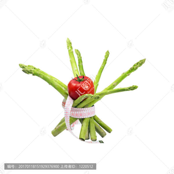 蘆筍和番茄