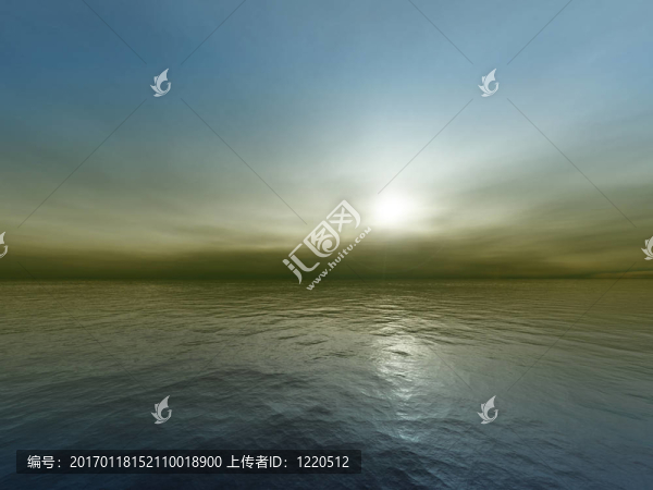 海洋日落