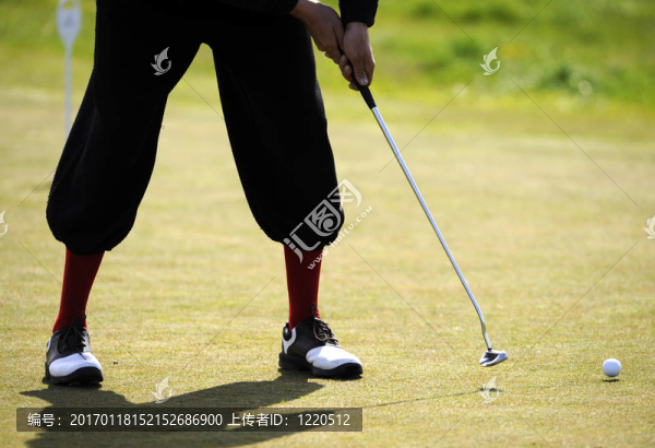推桿；Golf,Ball和腳