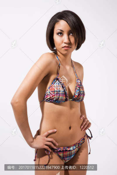美麗的非洲裔美國婦女