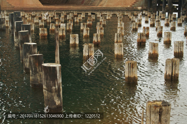 廢棄的碼頭遺跡