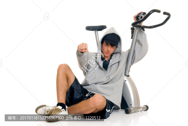 青少年健身自行車