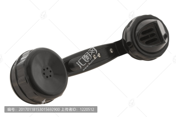 黑色的電話筒