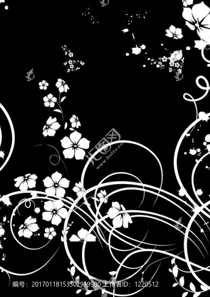 花的漩渦