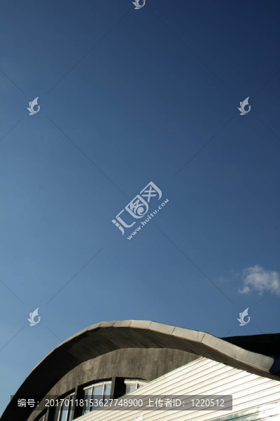 屋頂和天空