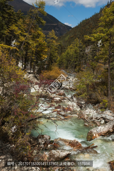 亞丁森林冰川河谷