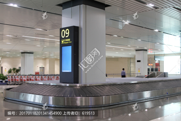 天津機(jī)場T2航站樓內(nèi)景