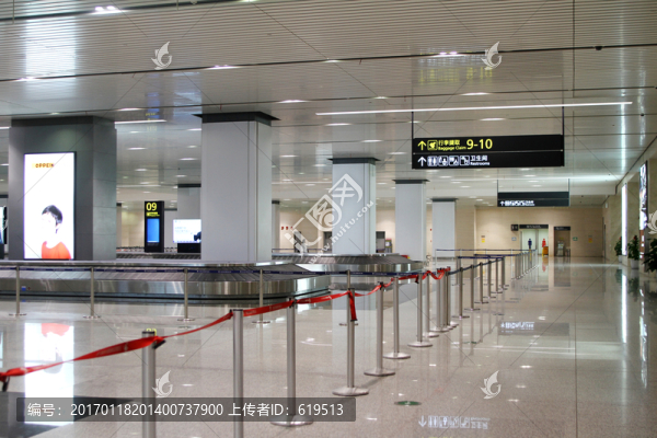 天津機場T2航站樓內(nèi)景