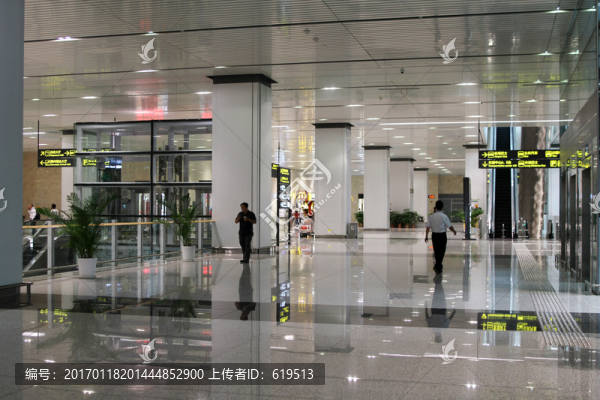 天津機場T2航站樓內(nèi)景
