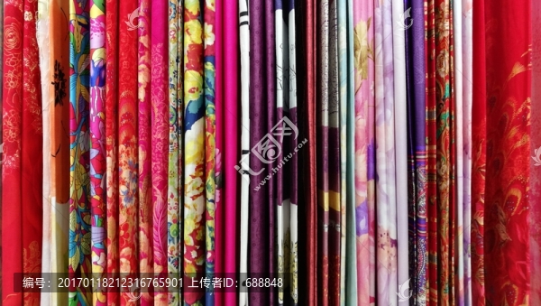 各式花布