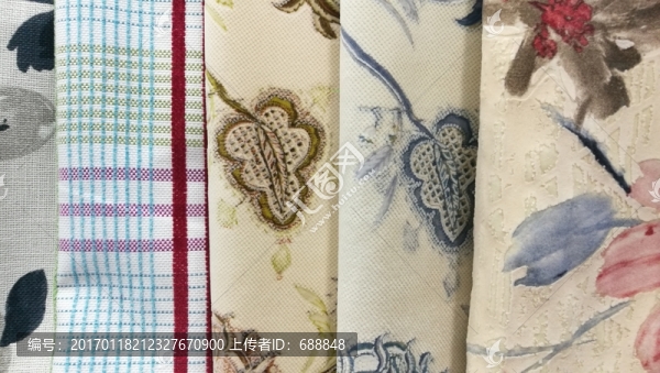 各式花布