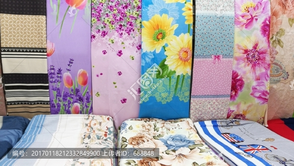 各式花布