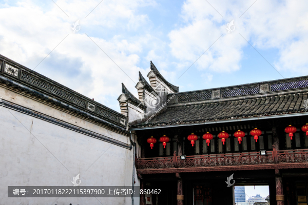 古宅馬頭墻,古民宅古宅