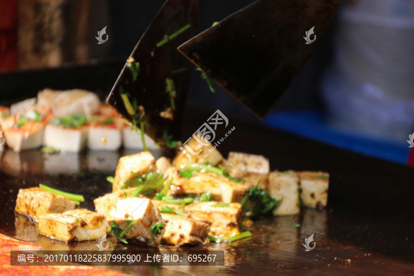 鐵板豆腐