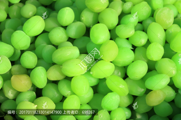 綠色的梅子