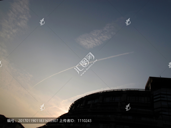航線,天空