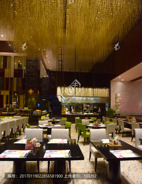 上海浦西洲際酒店的自助餐廳