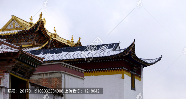 雪后的朗木寺