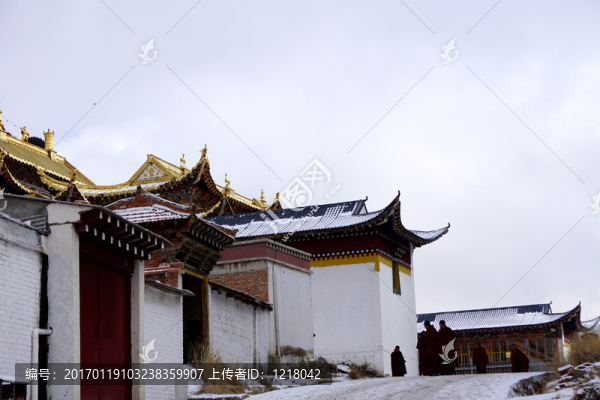 雪后的朗木寺