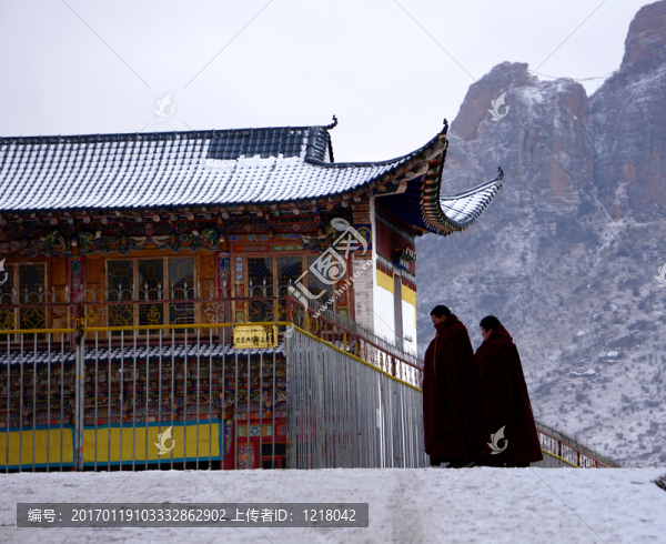 雪后的朗木寺